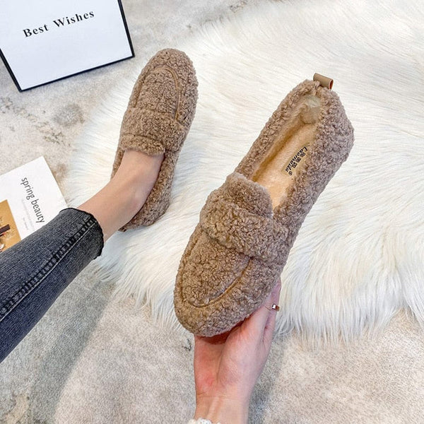 Willow - Warme Plüsch-Slipper für den Winter