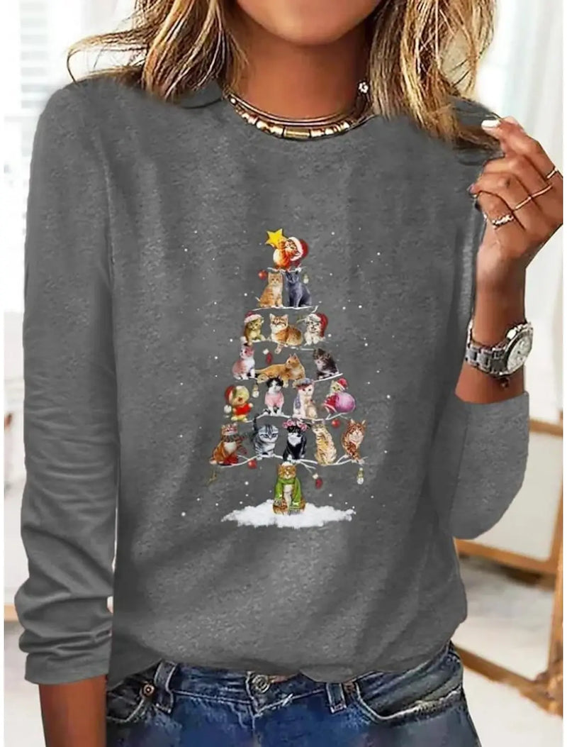 Guine - Designer Sweatshirt Weihnachten Stil