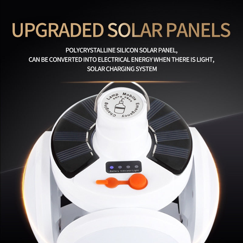SolarLight - Faltbare Solarglühbirne