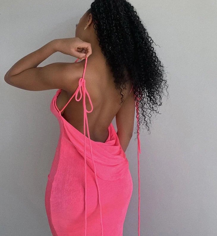 BackLess - Rückenfreier Maxi