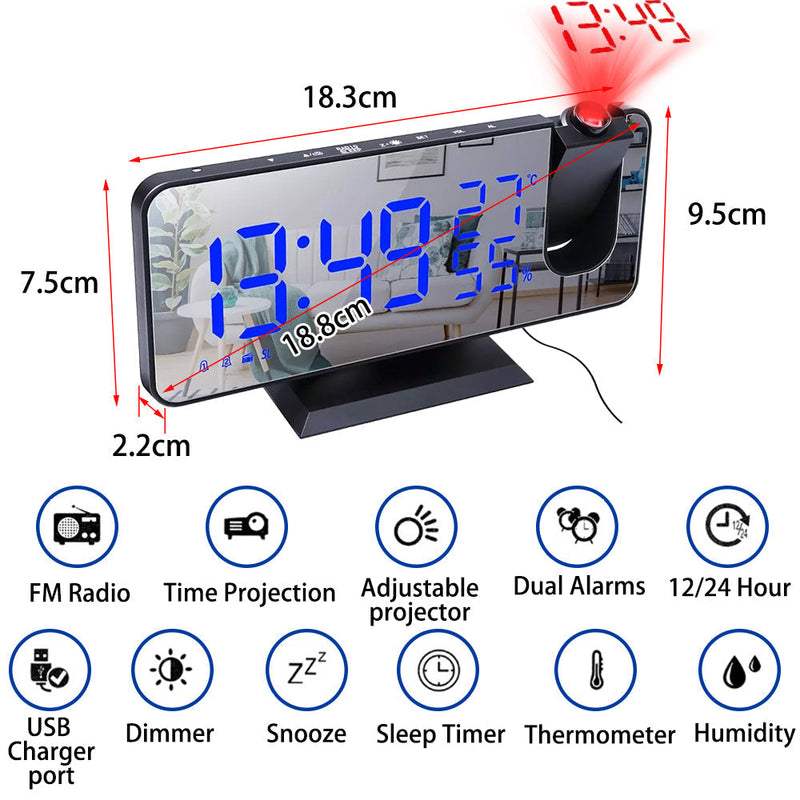 ClockProject - Digitaler Wecker Projektor